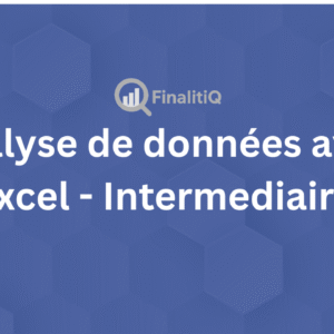 Analyse de données avec Excel - Intermediaire