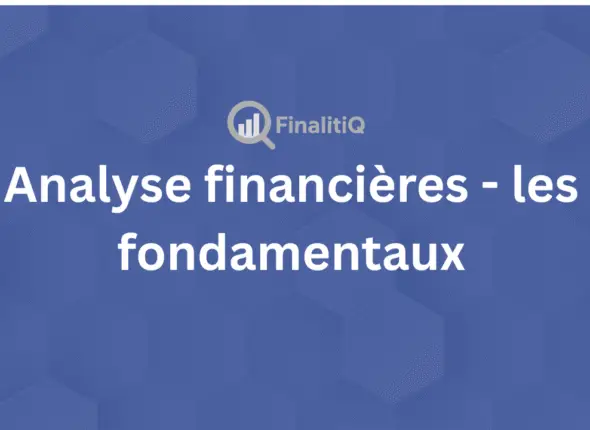 Course cover Analyse financiere